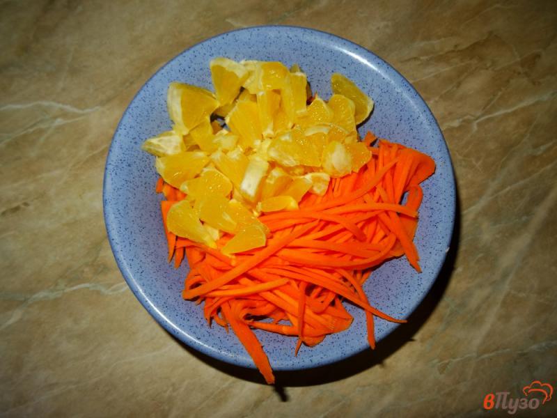 Фото приготовление рецепта: Куриная грудка с апельсином в рукаве шаг №1