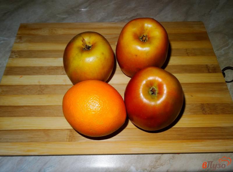 Фото приготовление рецепта: Яблочно-апельсиновая шарлотка шаг №1