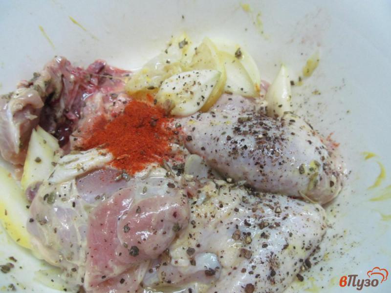 Фото приготовление рецепта: Запеченная курица в маринаде шаг №3