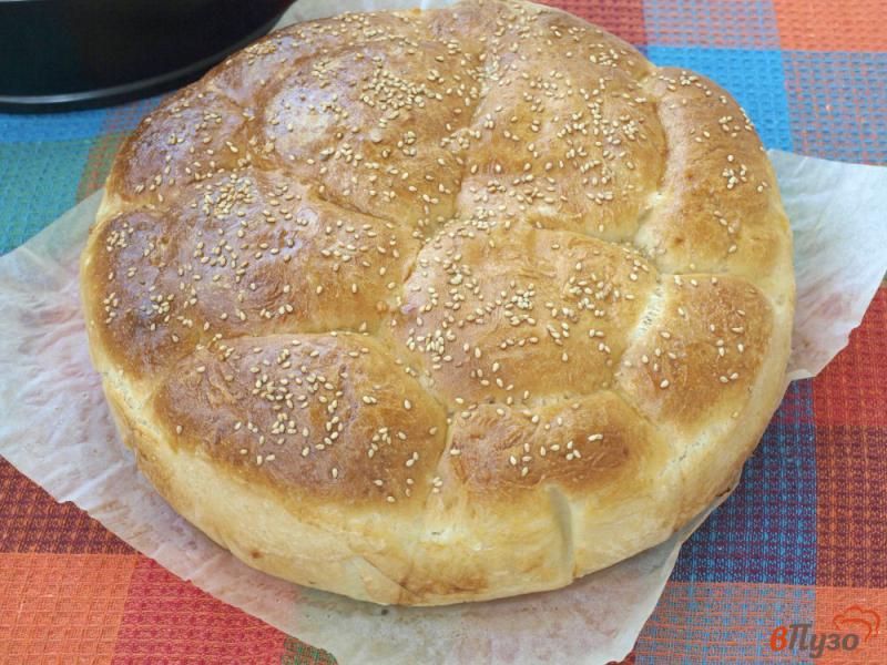 Фото приготовление рецепта: Вкусный хлеб в духовке шаг №4