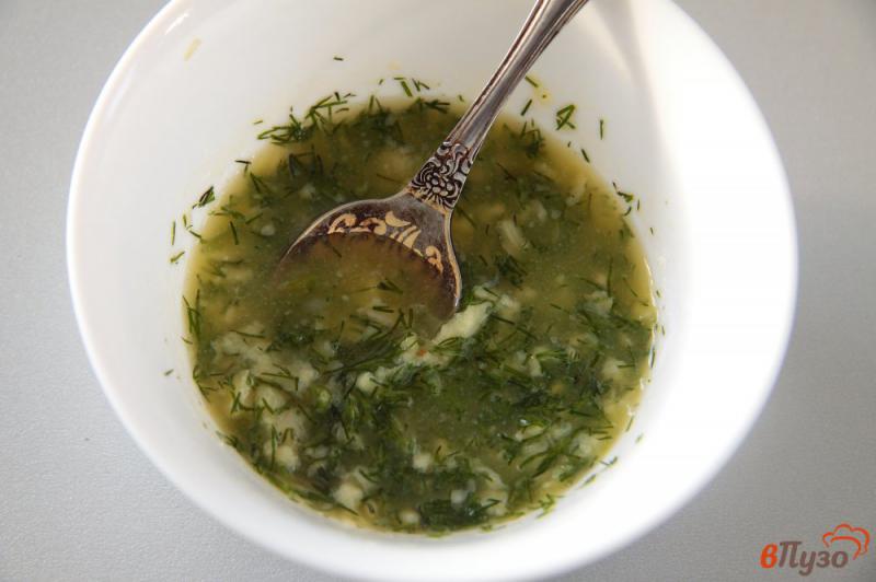 Фото приготовление рецепта: Гороховый суп с чесночными рулетиками в мультиварке шаг №10