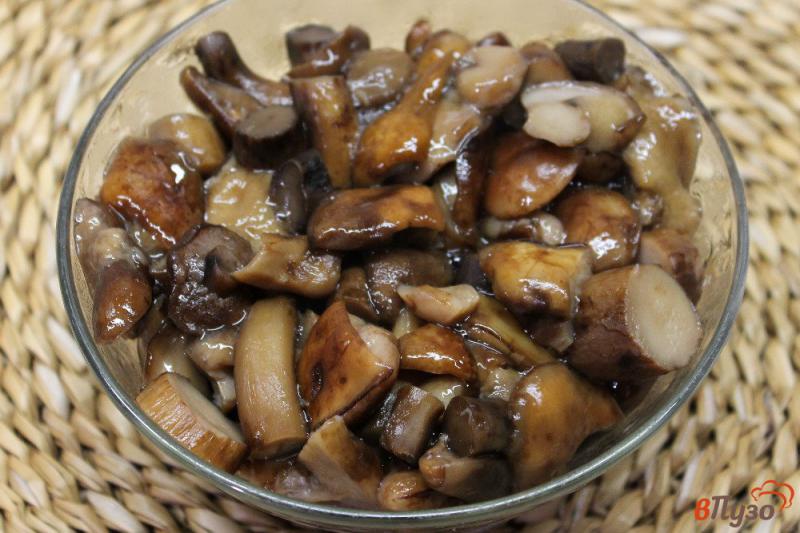 Фото приготовление рецепта: Лесные грибы жаренные с луком шаг №2