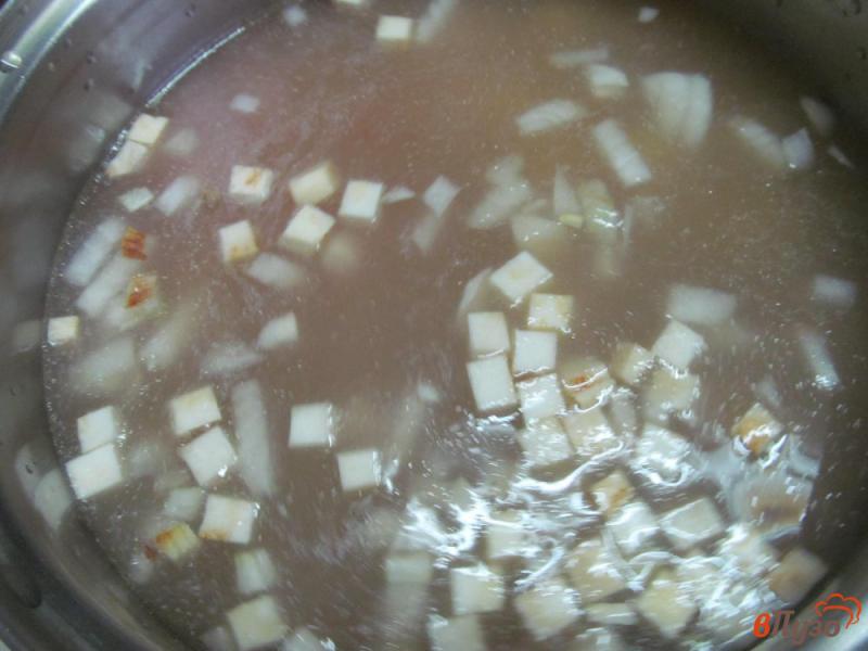 Фото приготовление рецепта: Суп из баранины с чечевицей и овощами шаг №3