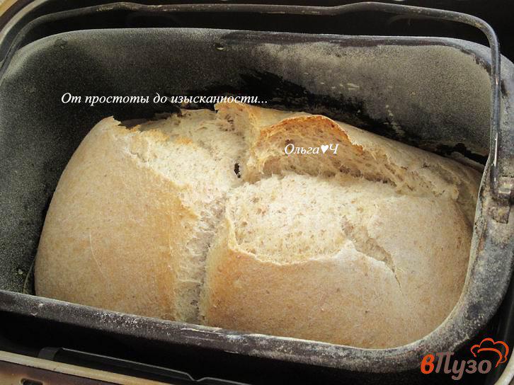 Фото приготовление рецепта: Ржано-пшеничный хлеб на молоке и сливочном масле шаг №4