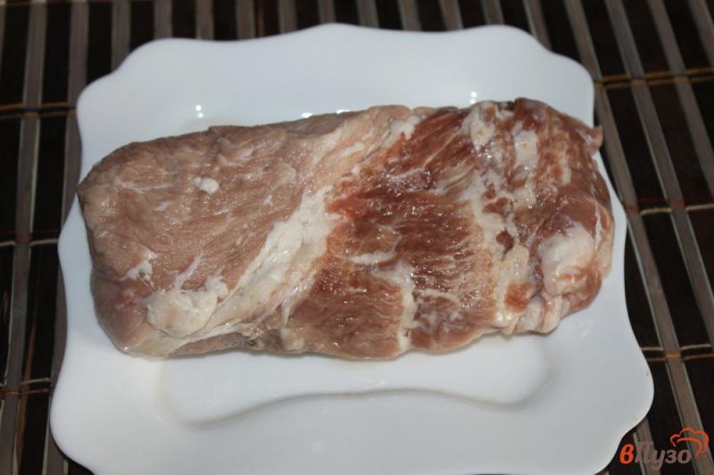 Фото приготовление рецепта: Свинина в острой аджике запеченная в рукаве шаг №1