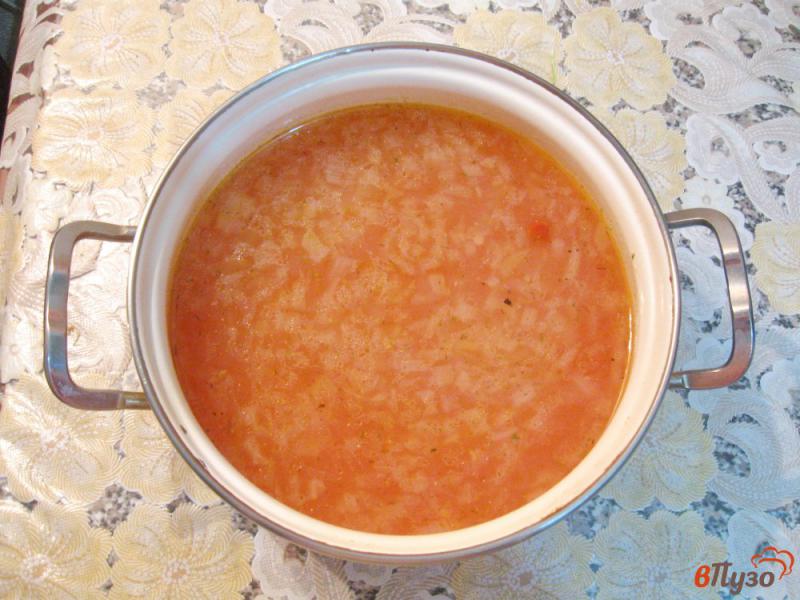 Фото приготовление рецепта: Суп харчо на свином бульоне шаг №4