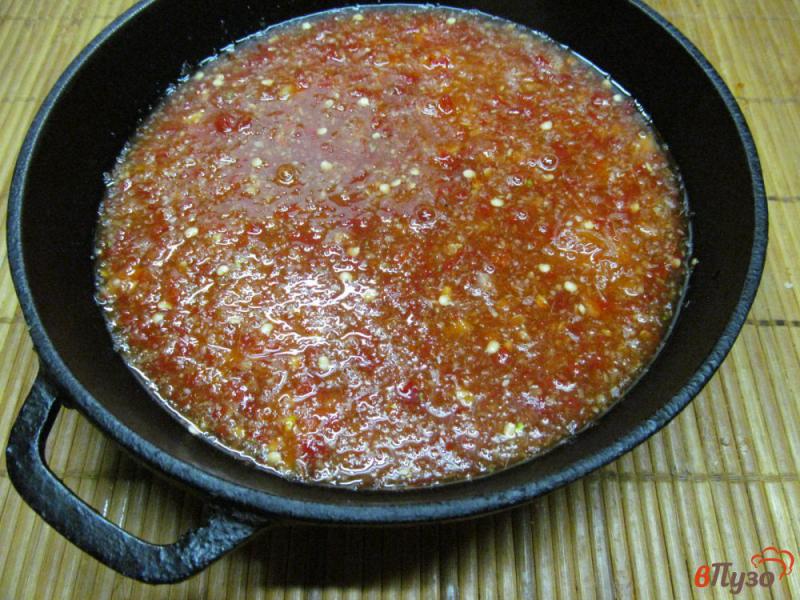 Фото приготовление рецепта: Чили джем - острый соус шаг №5