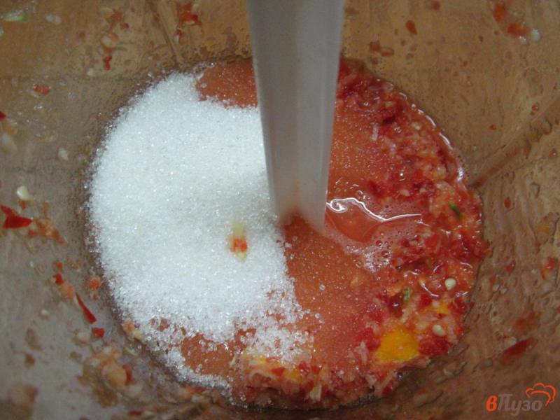 Фото приготовление рецепта: Чили джем - острый соус шаг №3