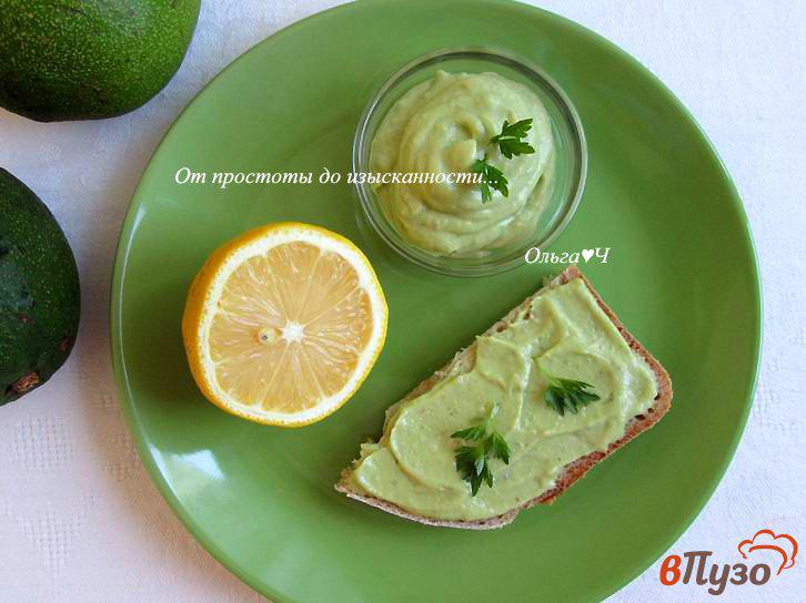 Фото приготовление рецепта: Закусочный крем из авокадо шаг №4