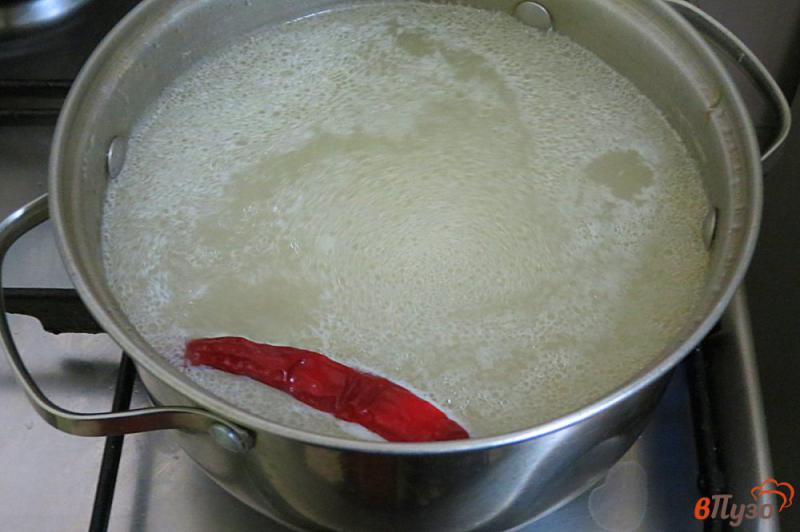 Фото приготовление рецепта: Суп из свинины с рисом шаг №6
