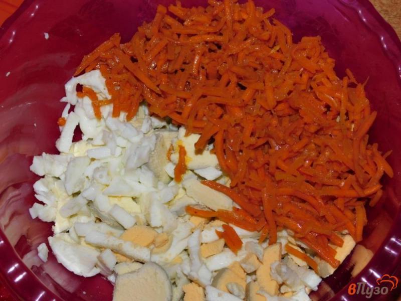 Фото приготовление рецепта: Салат из курицы с морковью по-корейски шаг №2