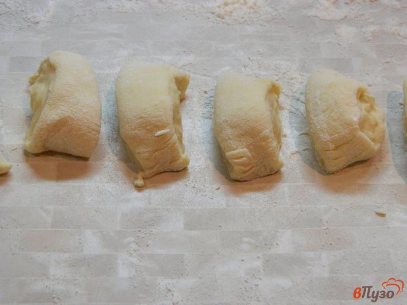 Фото приготовление рецепта: Вареники с картошкой на заварном тесте шаг №8