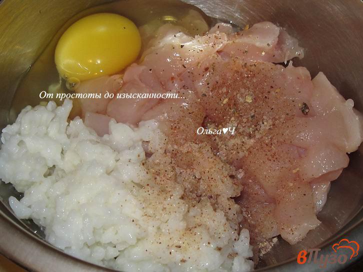 Фото приготовление рецепта: Рубленные котлеты с рисом и петрушкой шаг №1