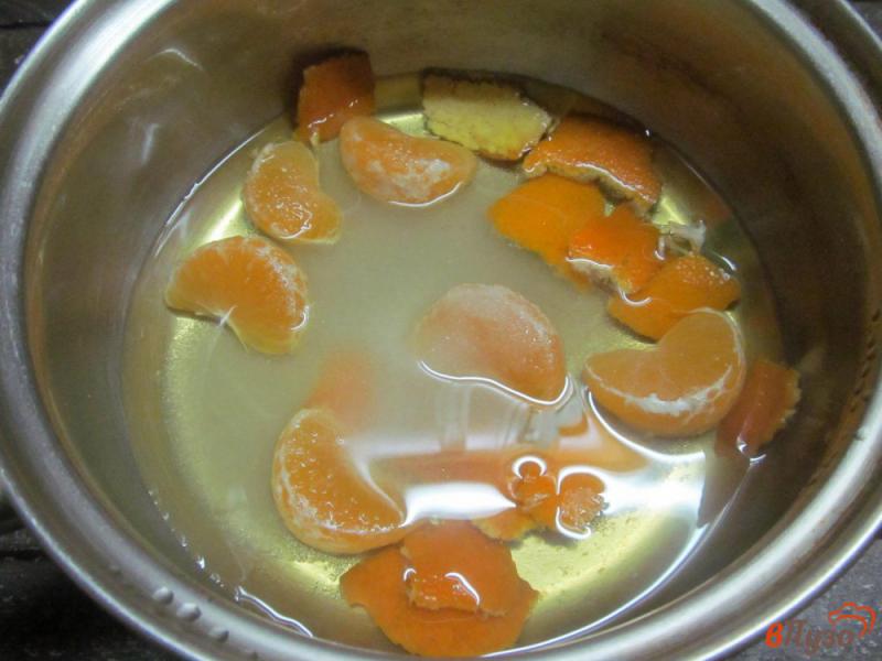 Фото приготовление рецепта: Пирожное с мандариновым кремом шаг №1