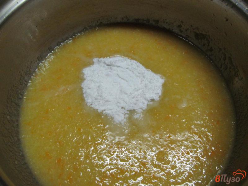 Фото приготовление рецепта: Пирожное с мандариновым кремом шаг №2