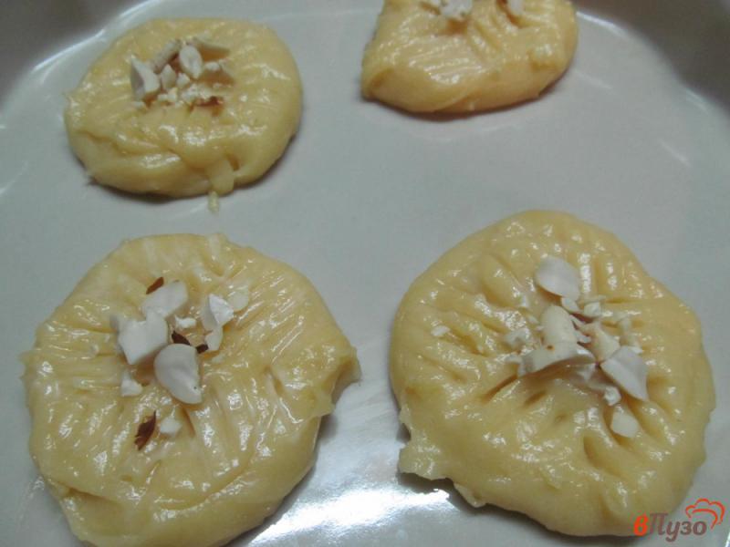 Фото приготовление рецепта: Пирожное с мандариновым кремом шаг №5