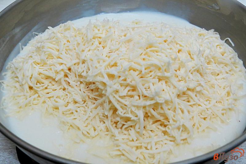 Фото приготовление рецепта: Макароны с сыром по-американски шаг №6