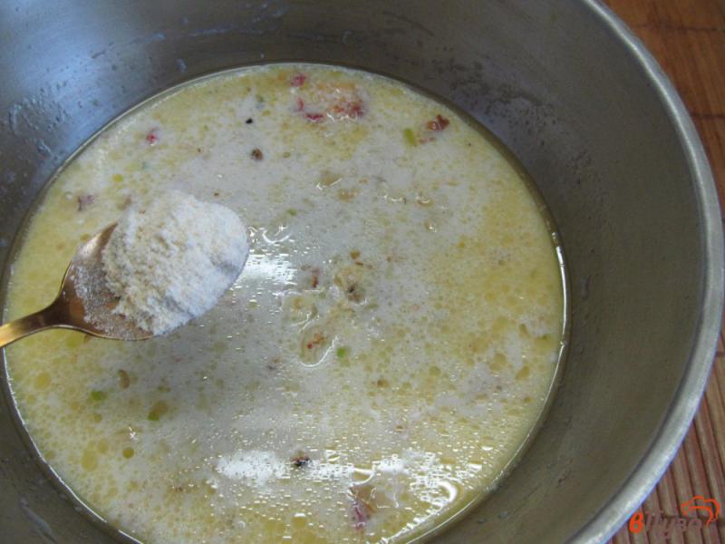 Фото приготовление рецепта: Паста с курицей и сыром панир шаг №4