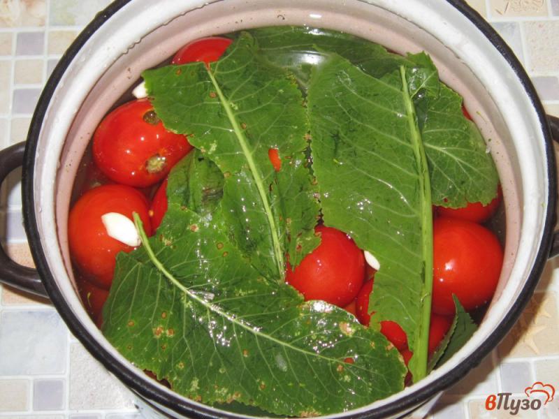 Фото приготовление рецепта: Квашеные помидоры как в детстве шаг №3