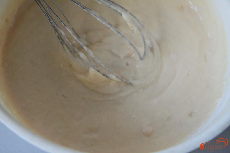 Фото приготовление рецепта: Сладкие оладьи с йогуртом шаг №5