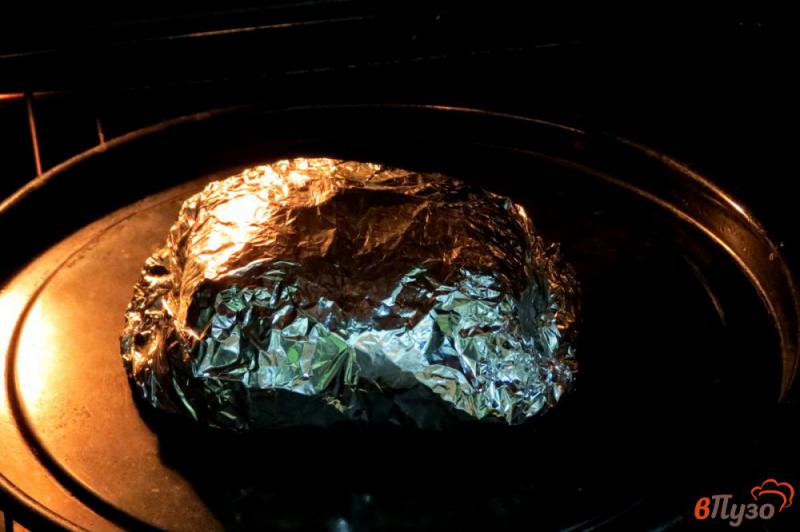Фото приготовление рецепта: Свинина запеченная в духовке, в фольге шаг №8