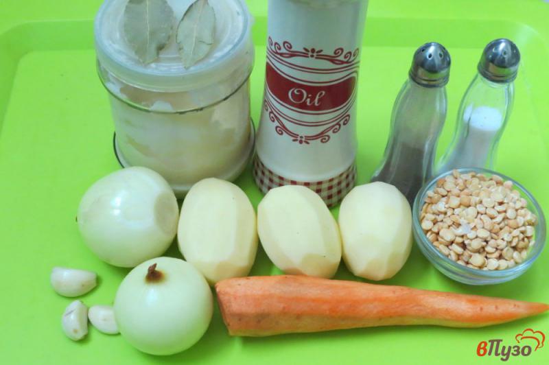 Фото приготовление рецепта: Суп пюре гороховый с картофелем шаг №1