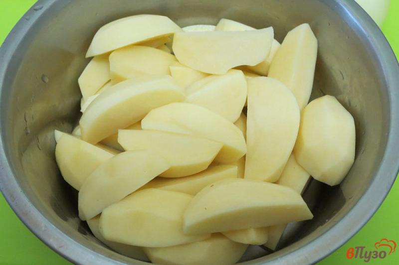 Фото приготовление рецепта: Суп пюре гороховый с картофелем шаг №2