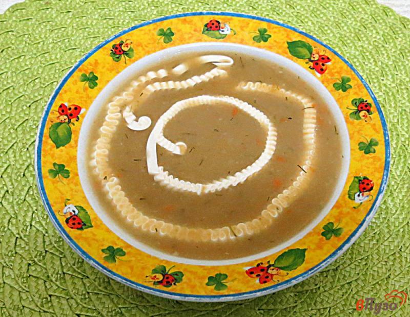 Фото приготовление рецепта: Суп пюре гороховый с картофелем шаг №9