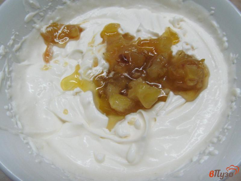 Фото приготовление рецепта: Домашнее мороженое с яблоком шаг №4