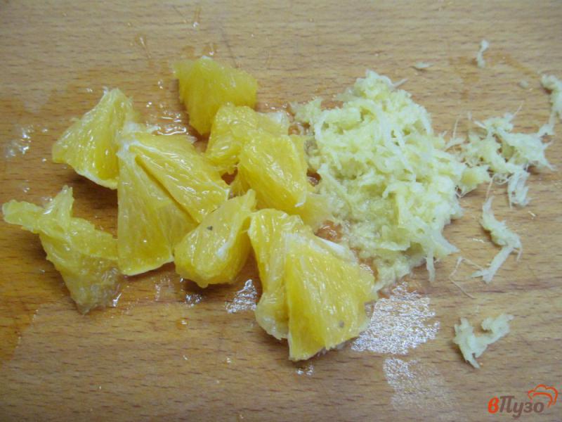 Фото приготовление рецепта: Соус из апельсина с имбирем шаг №2