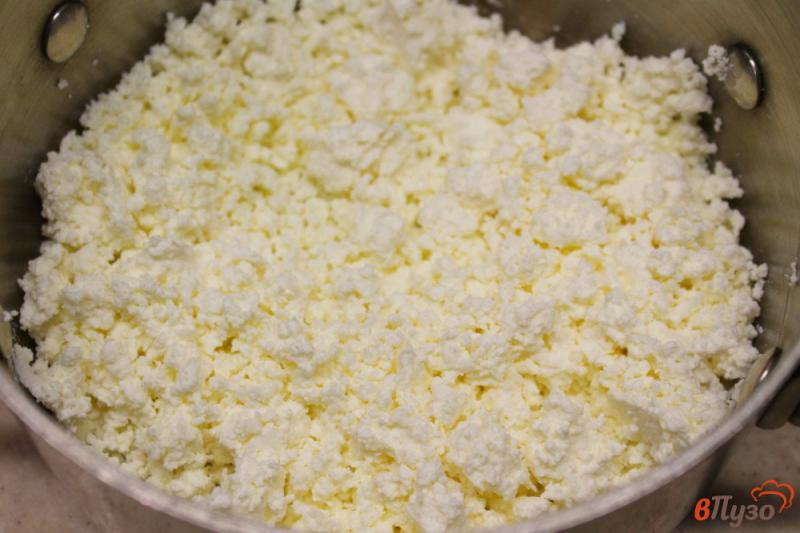 Фото приготовление рецепта: Домашний крем-сыр с ароматом карри шаг №1