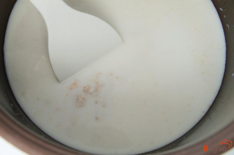 Фото приготовление рецепта: Овсяная каша на молоке в мультиварке шаг №2