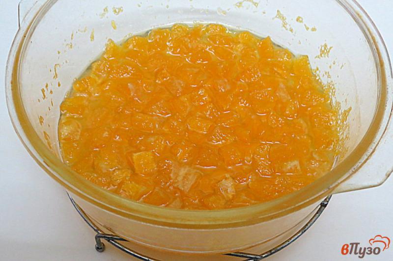 Фото приготовление рецепта: Апельсиновый джем шаг №5