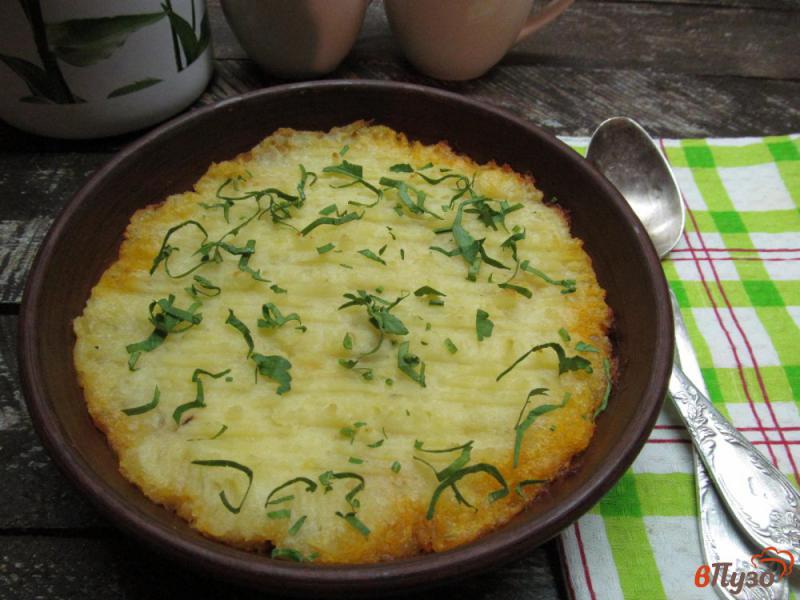 Фото приготовление рецепта: Запеканка из капусты с картофелем шаг №8