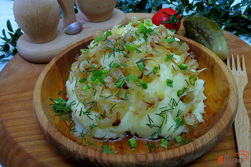 Фото приготовление рецепта: Картофельное пюре по-деревенски шаг №8