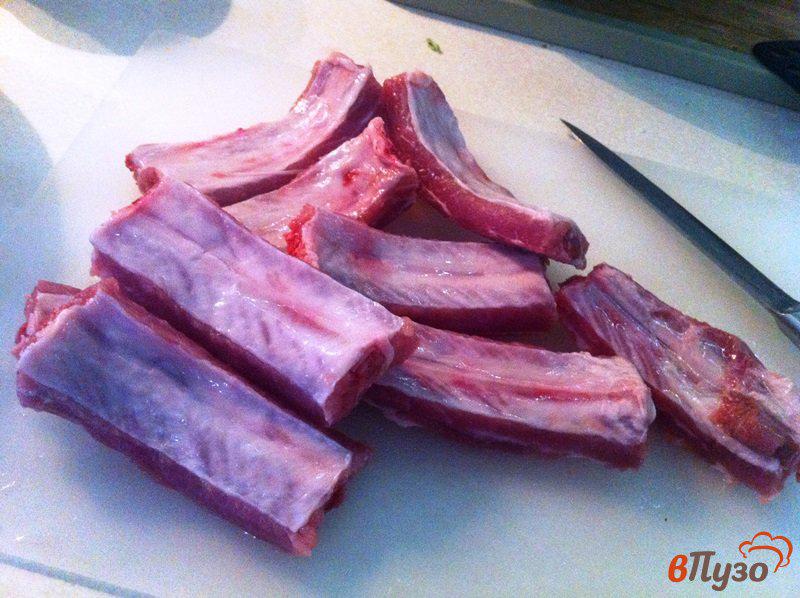 Фото приготовление рецепта: Бигус со свининой и колбасой в мультиварке шаг №5