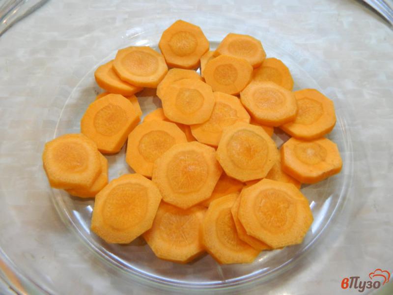 Фото приготовление рецепта: Картофельная запеканка с мясом и морковью шаг №3
