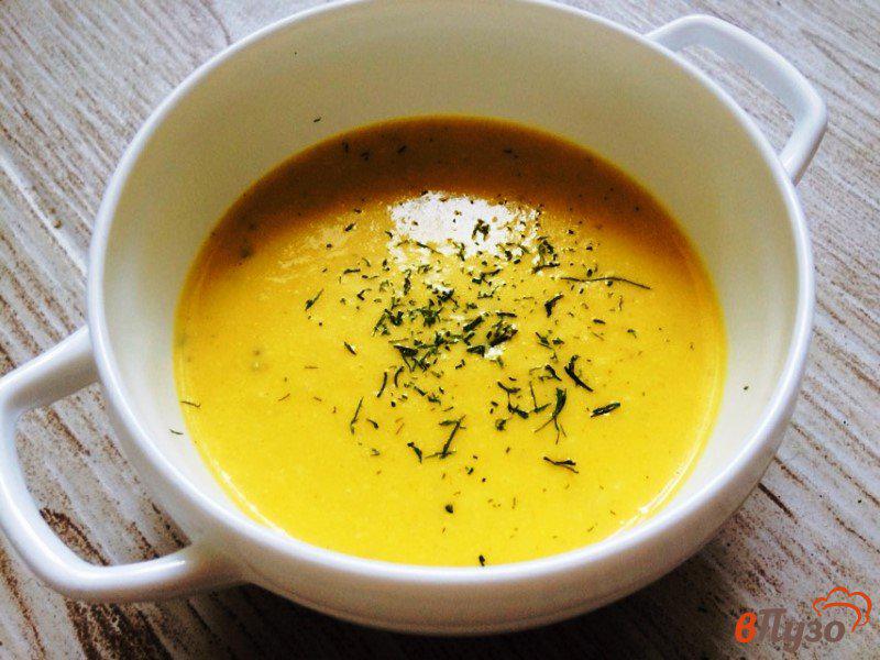 Фото приготовление рецепта: Крем-суп из тыквы шаг №11