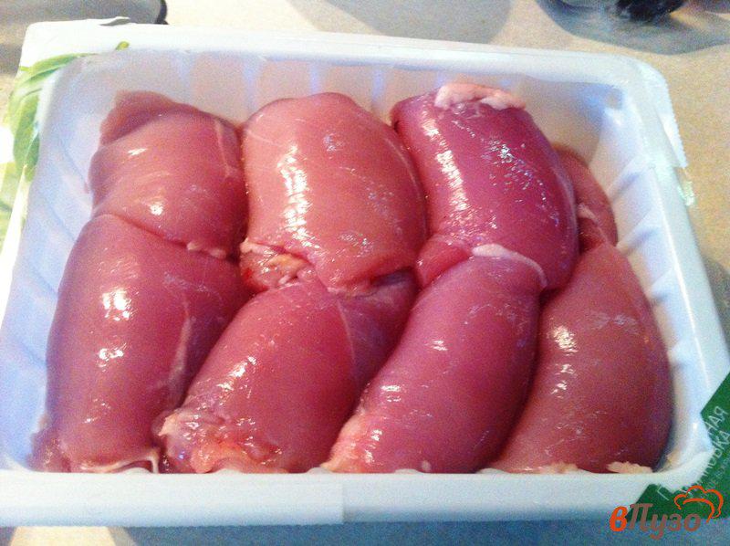 Фото приготовление рецепта: Куриная мякоть с соусе барбекю, запеченная в духовке шаг №1
