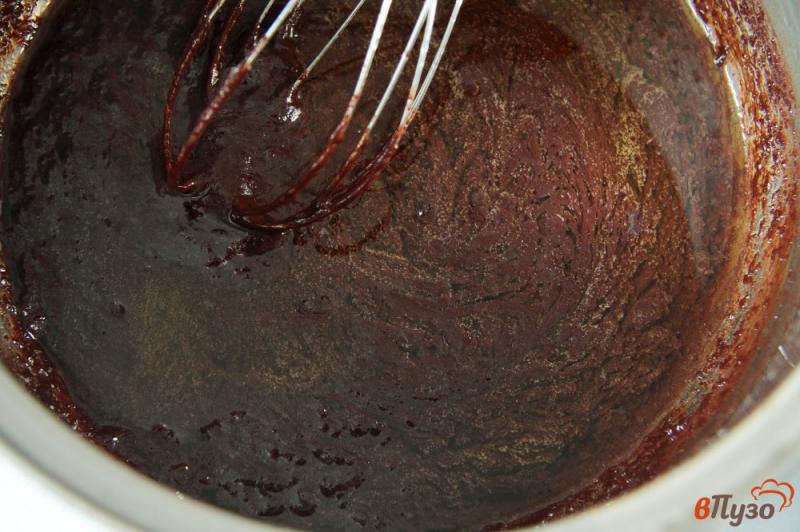 Фото приготовление рецепта: Шоколадная паста с кокосовой стружкой шаг №5