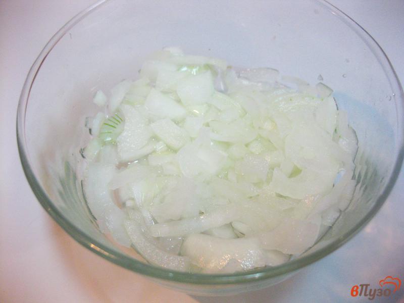 Фото приготовление рецепта: Салат с авокадо и кус-кусом шаг №6