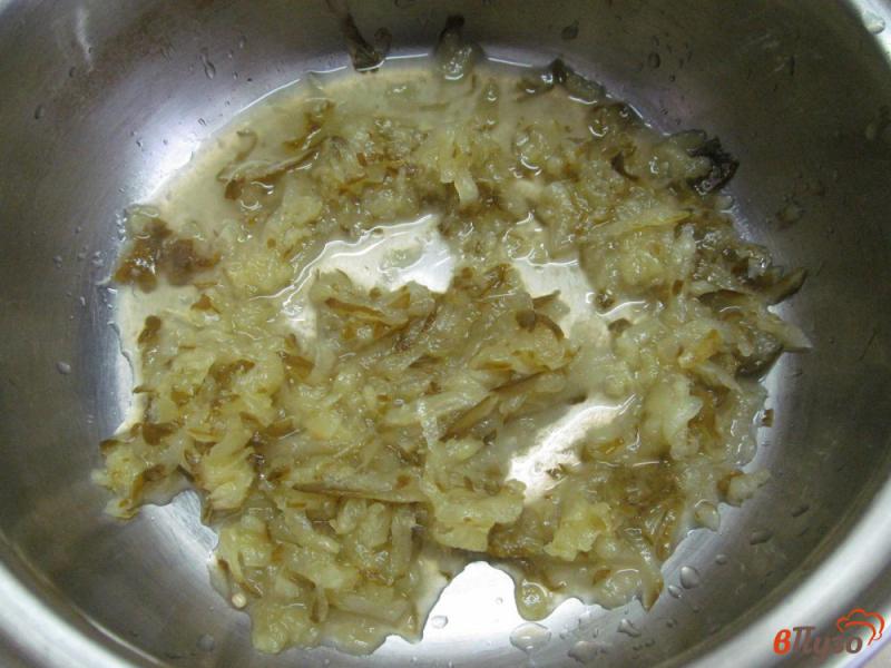 Фото приготовление рецепта: Огирчанка - суп из квашеных огурцов с крупой шаг №1
