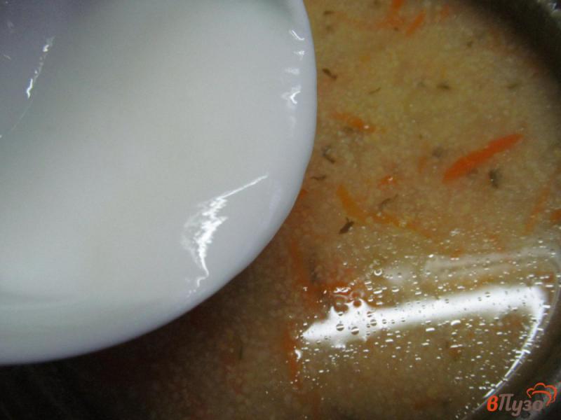 Фото приготовление рецепта: Огирчанка - суп из квашеных огурцов с крупой шаг №4
