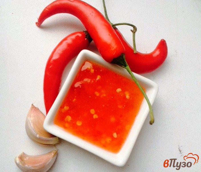 Фото приготовление рецепта: Сладкий тайский соус чили шаг №7