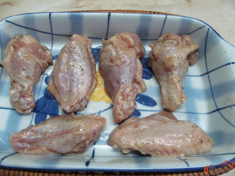 Фото приготовление рецепта: Куриные крылья в сливочном соусе шаг №1