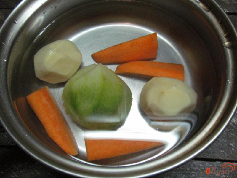 Фото приготовление рецепта: Свиные ребра с овощами по домашнему шаг №3