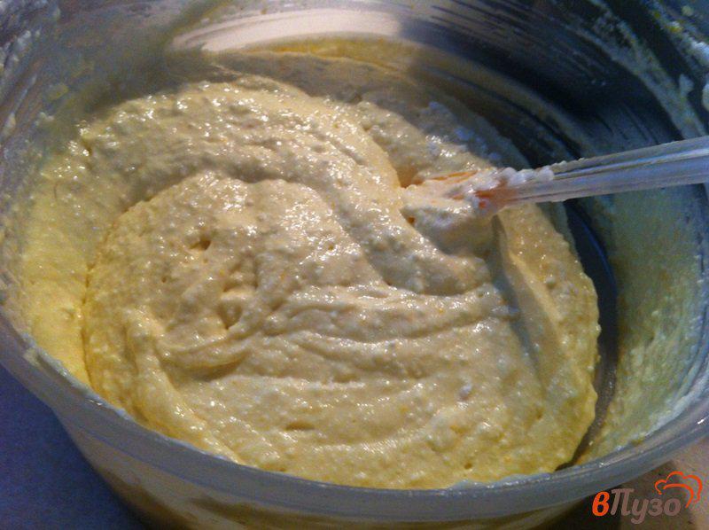 Фото приготовление рецепта: Творожный пирог с апельсиновой цедрой в мультиварке шаг №6