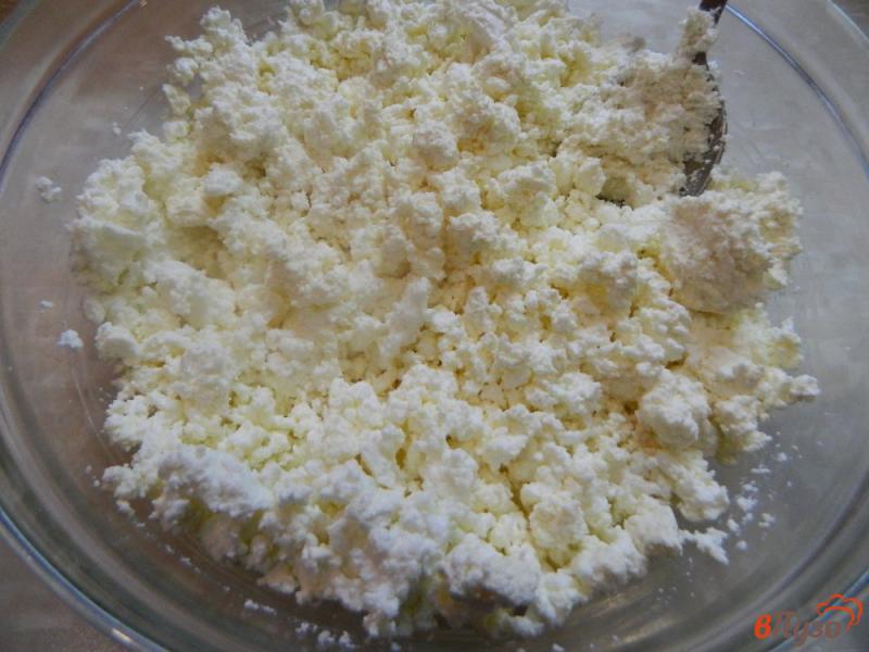 Фото приготовление рецепта: Нежные сырники с сушеной вишней шаг №1