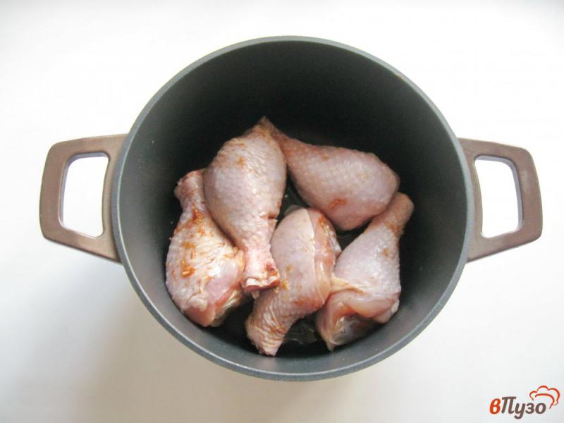 Фото приготовление рецепта: Курица в медово-соевом маринаде шаг №5