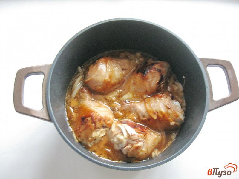 Фото приготовление рецепта: Курица в медово-соевом маринаде шаг №7